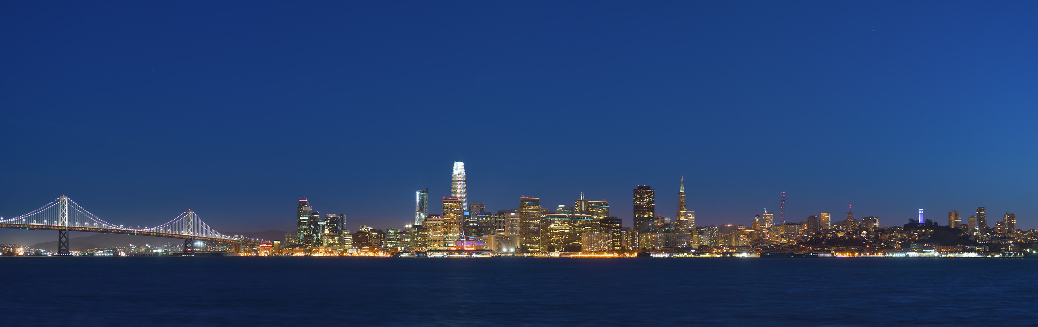 San Francisco Skyline from Treasure Island (2017)