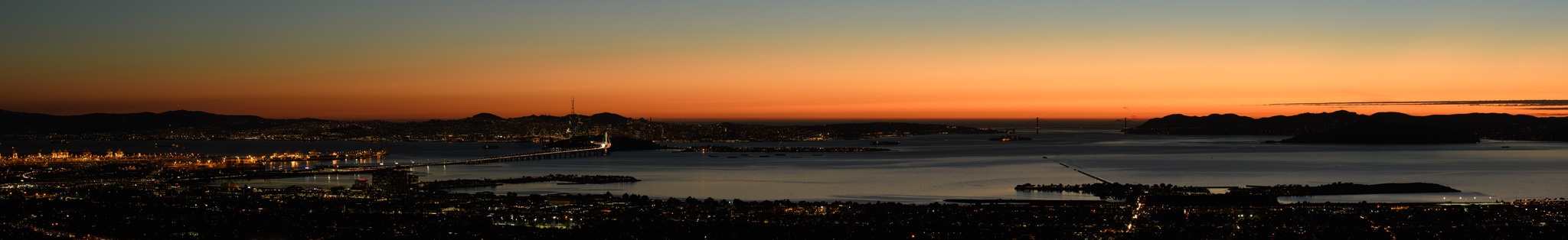 San Fransisco Sunset from Berkeley Hills (2016)